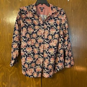 Chaps paisley button down